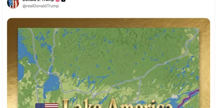 Trump quiere cambiar nombre del lago Ontario por guerra comercial con Canadá