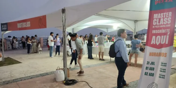 Todo listo para la “Cancún Festa Della Pizza”