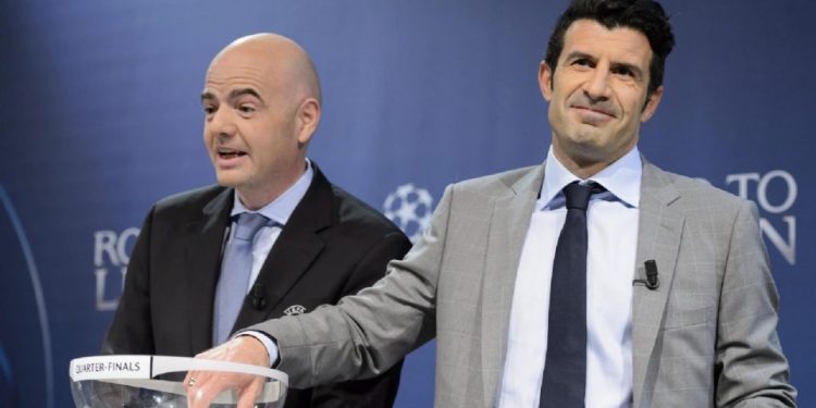 Luis Figo pide la renuncia de Infantino a FIFA: “Es el comportamiento más bajo que he visto”