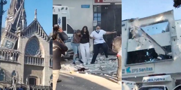 Tragedia en Colombia: terremoto de 7.4 deja al menos 20 muertos