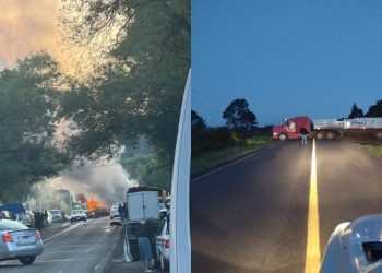 Michoacán amanece con 11 bloqueos tras operativo contra el CJNG