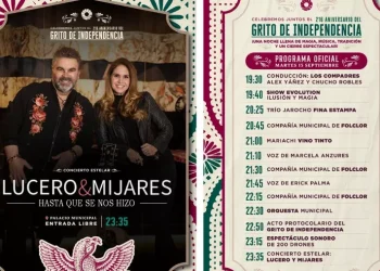 Lucero y Mijares compartirán escenario en el Grito de Independencia en Cancún