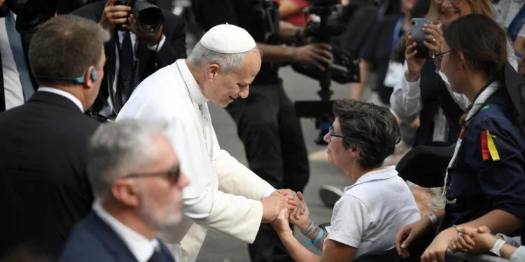 León XIV afirma en Lourdes que la eutanasia no es normal
