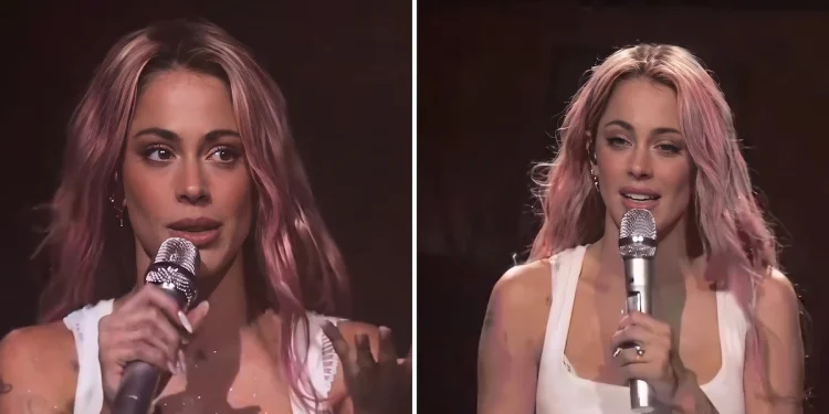 Tini Stoessel habla del duelo en concierto en Colombia