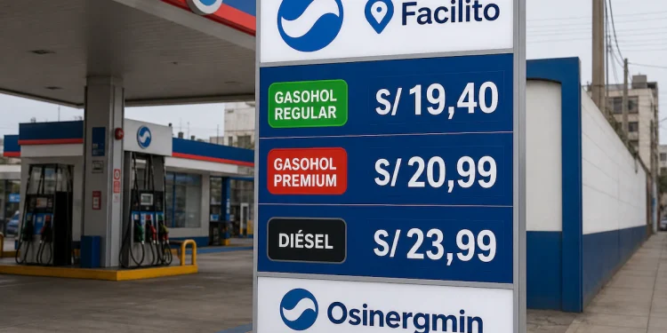 Precio del GNV, GLP, diésel y gasolina en Perú hoy: guía actualizada