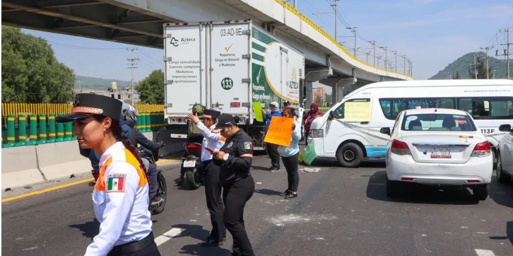 Bloqueos y manifestaciones viales en CDMX hoy 13 de septiembre