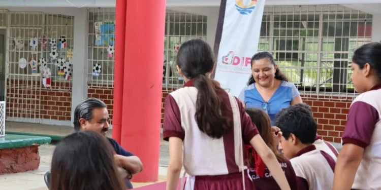 Impulsa DIF Benito Juárez la paz y legalidad entre adolescentes