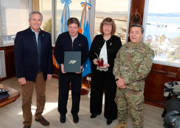 Base Naval Integrada: Quirno y Presti en encuentro clave en Ushuaia