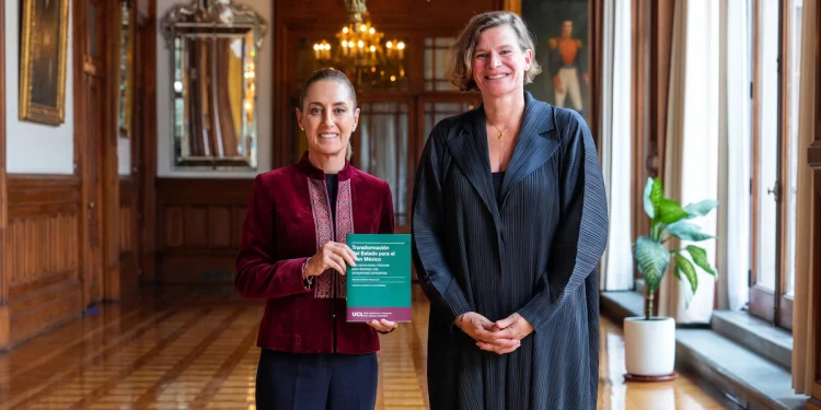 Sheinbaum se reúne con Mariana Mazzucato para hablar del Plan México