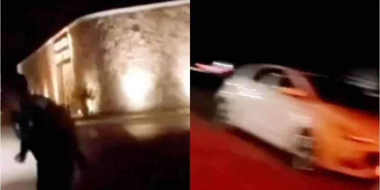 Escena del ataque a conductores de inDrive en Xpu-Ha, carretera Playa del Carmen-Tulum