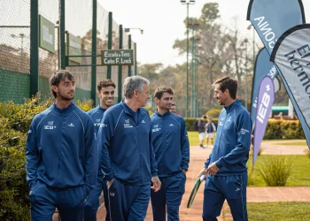 Argentina presenta equipo para la Copa Davis ante Turquía en Neuquén