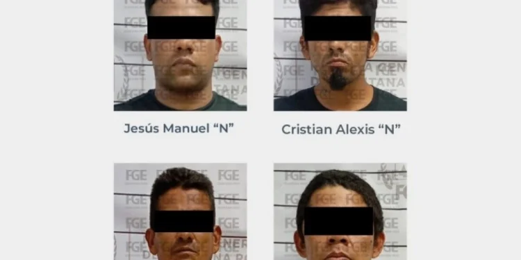 Cuatro detenidos por privación ilegal de la libertad en Playa del Carmen