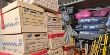 Bodega de huesos: FGR arrumba cajas con restos humanos