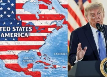 Trump plantea incluir a México, Canadá y Cuba en EU; difunde mapa