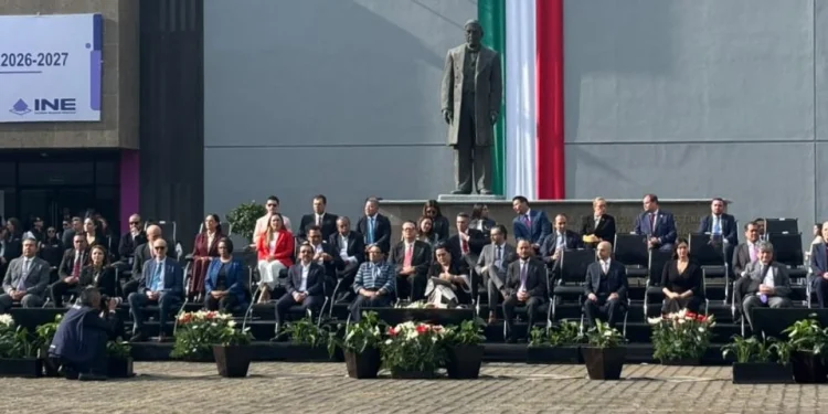 Con presencia de la titular de Gobernación, INE inicia proceso electoral federal