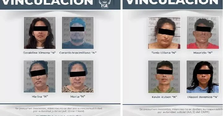 Ocho personas quedan vinculadas a proceso en Playa del Carmen