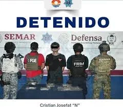 Detención de joven por delitos contra la salud en la Supermanzana 530 de Cancún