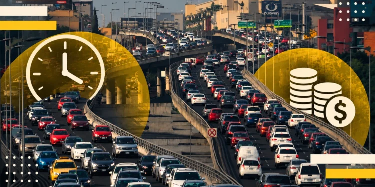 El impacto del tráfico en México en 2026: horas y costos