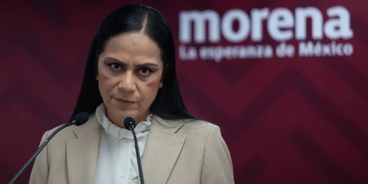 Ariadna Montiel defiende la participación de mujeres en Morena