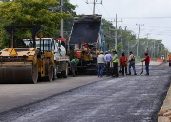 Avenida Galaxias del Sol alcanza 45 de avance en obras de infraestructura