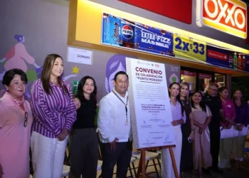 Cancun suma 272 Puntos Morados con tiendas OXXO para fortalecer la atencion a mujeres