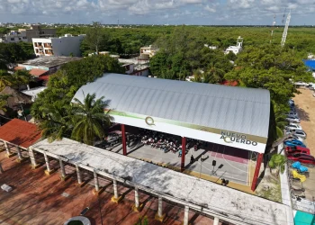 Nuevo domo en la escuela Melchor Ocampo