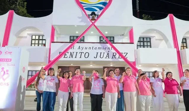 DIF Benito Juárez realiza jornada de concientización sobre el cáncer de mama