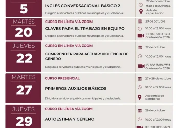 Ofrece Benito Juárez talleres gratuitos de género y oficios en octubre