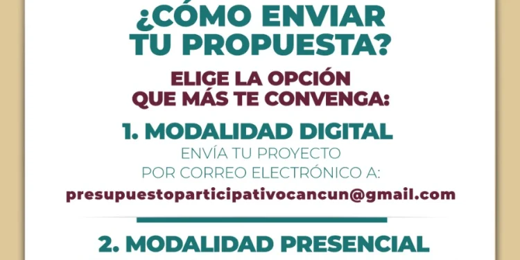 Abren registro para el Presupuesto Participativo Benito Juarez 2027
