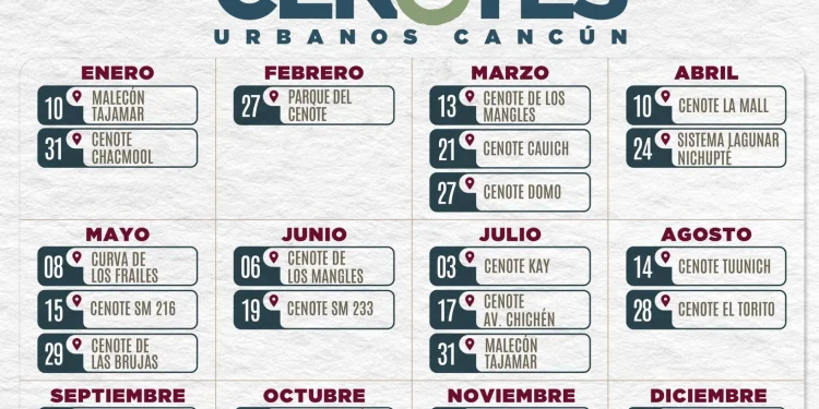 Llaman en Cancun a sumarse a limpieza de cenotes y Reciclaton