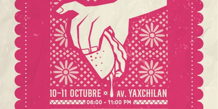 Zona fundacional de Cancún recibirá la Fiesta del Taco